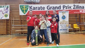 Športová škola karate tretia v sezóne 2015/2016
