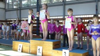 Športové gymnastky z Elánu Prievidza začali úspešne tohtoročnú pretekársku…