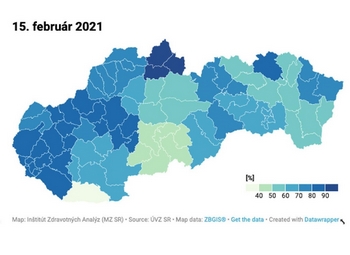Prevalencia variantu B117 v okrese Prievidza je nad 80 percent 