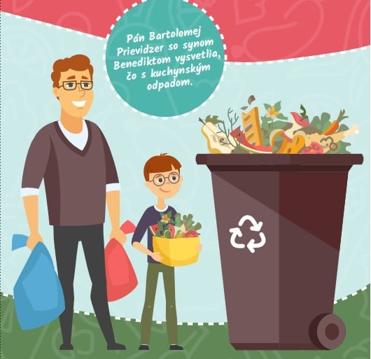 Mesto Prievidza opäť doručí pre domácnosti vrecká na kuchynský odpad